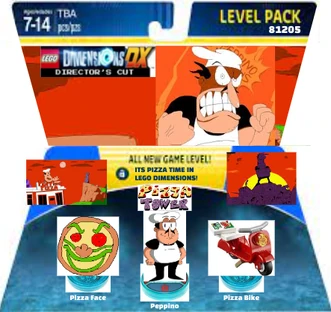 Pizza Tower Level Pack (LEGODimensionsGodGamer042682) | LEGO Dimensions ...