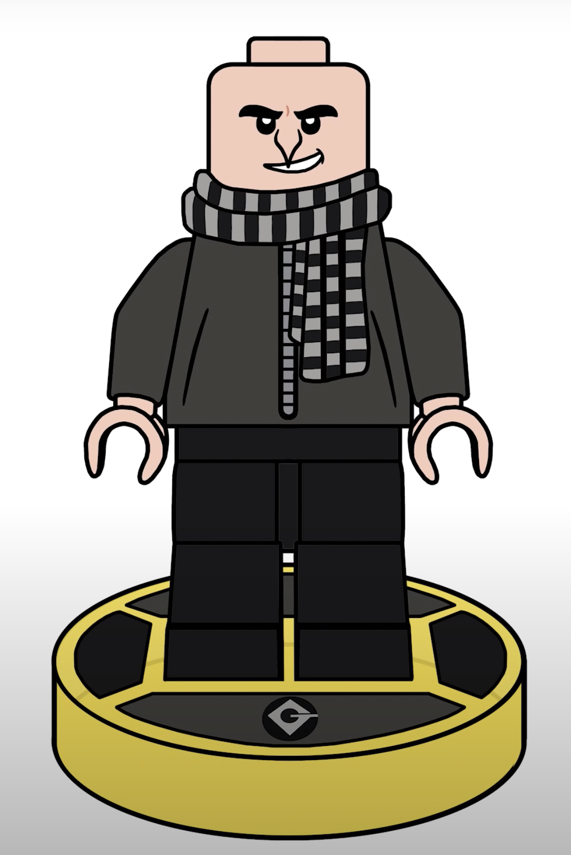 LEGO MOC Dr. Nefario Despicable Me by custominstructions