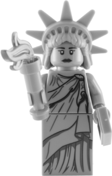 Statue of liberty lego figure sale