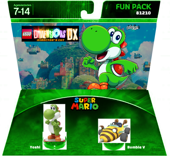 Yoshi Fun Pack (LEGODXGod246810) | LEGO Dimensions Customs