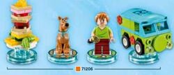 Lego dimensions scooby top doo team pack