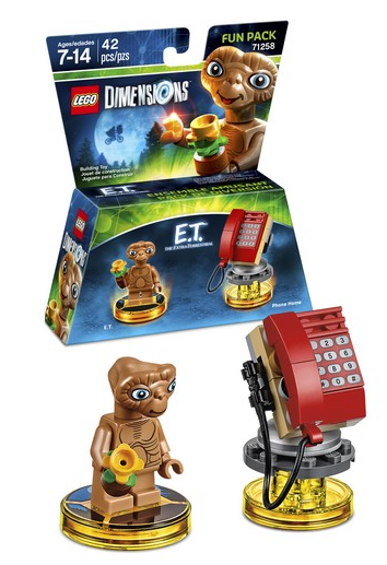 LEGO Dimensions 71258 E.T. Fun Pack Unveiled