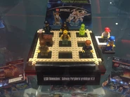 Prototype Toy Pad in the Traveller's Tales office