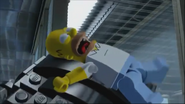 Homer's appearance in the level Aperture Science Enrichment Center.