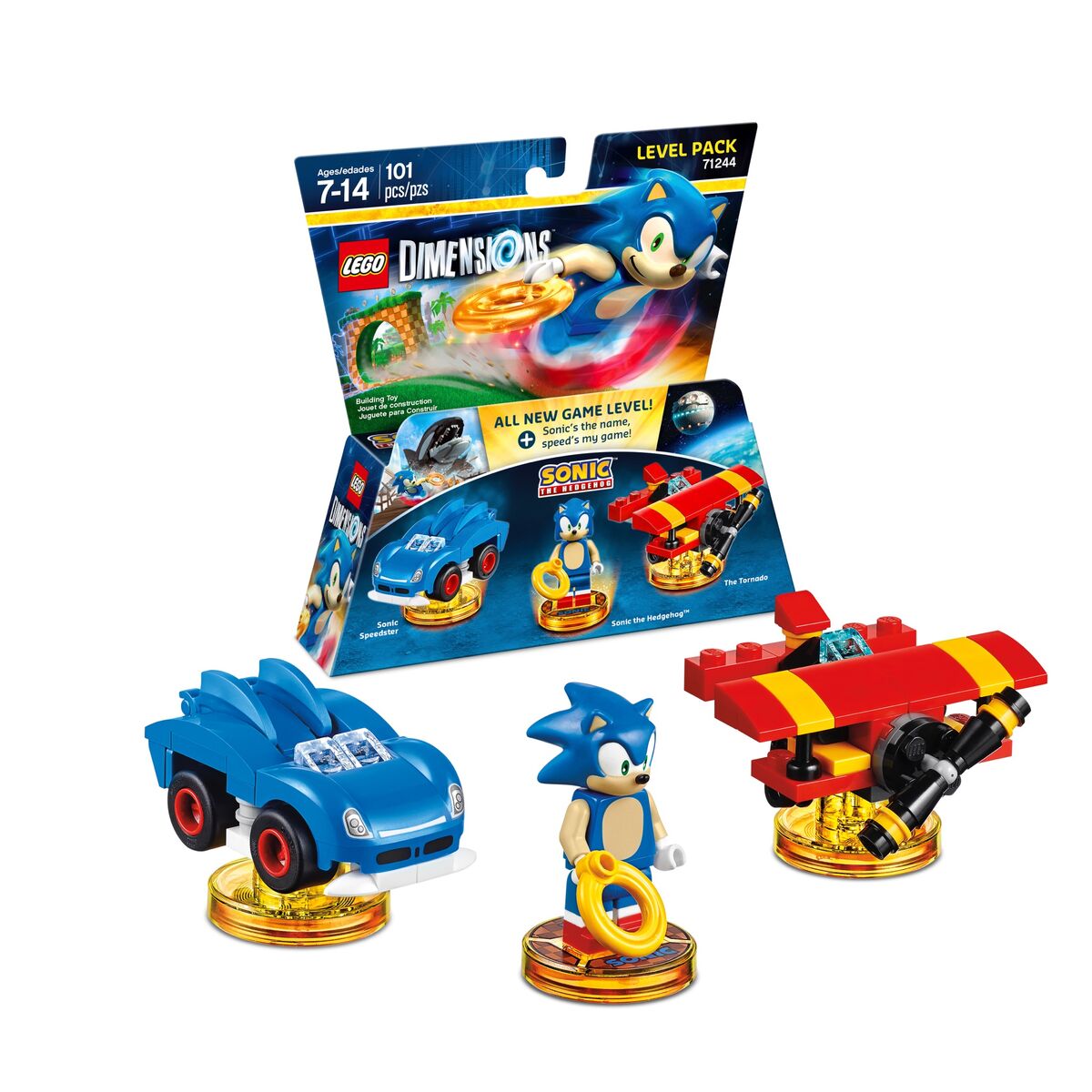 Sonic the Hedgehog - LEGO® Dimensions™️ Minifigure – Bricks