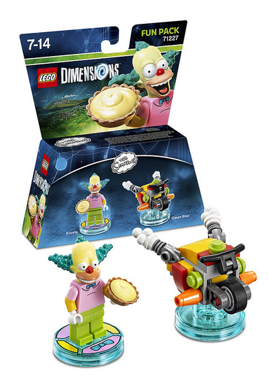 LEGO Dimensions The Simpsons Krusty Fun Pack 71227  new 