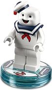 Stay Puft's official LEGO minifigure.