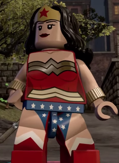 lego superman wonder woman love