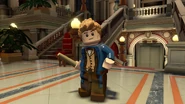 Newt Scamander inside the Prague Embassy