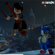 Sonic With Harry Potter