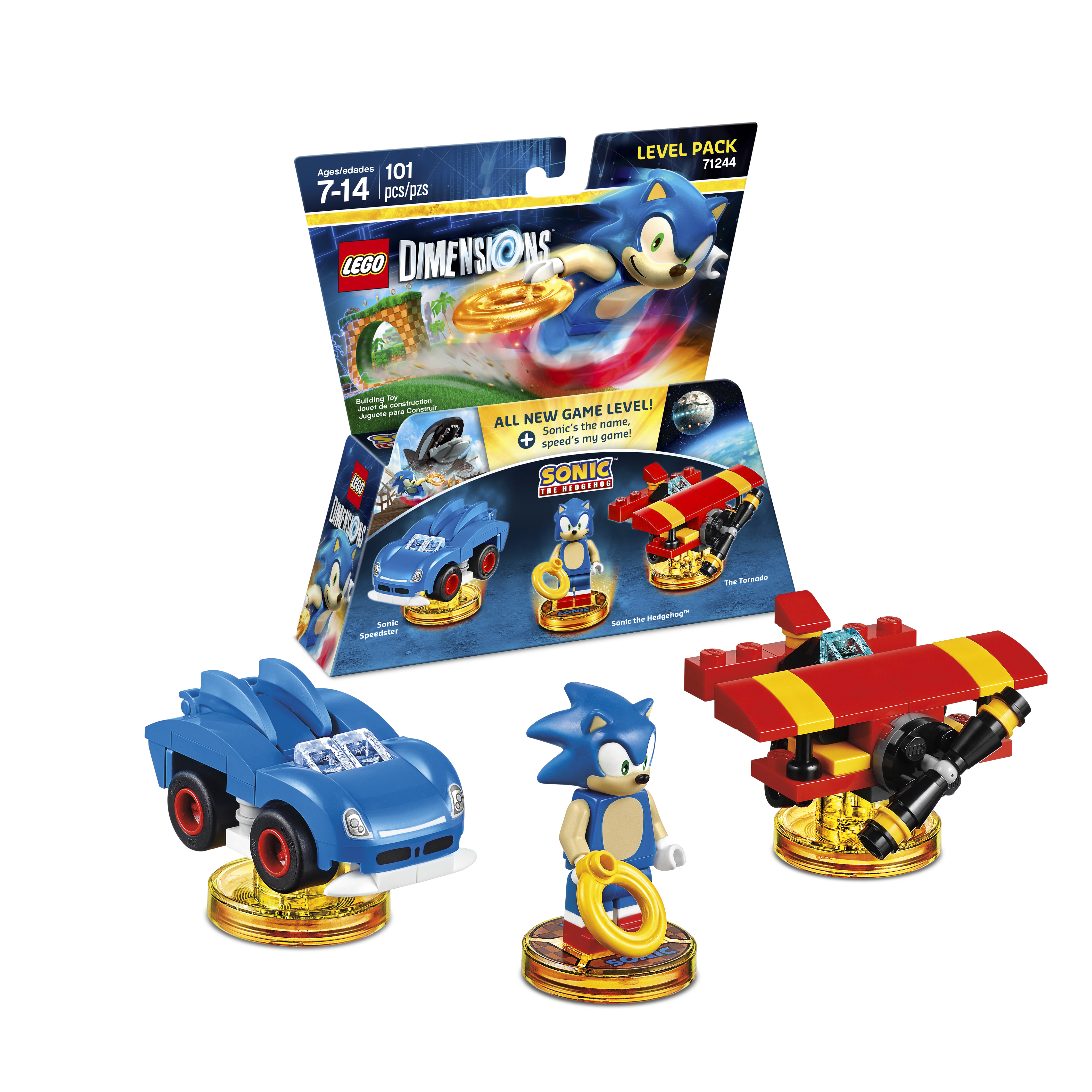 New in Polybag 71244 LEGO Sonic The Hedgehog The Tornado Build 