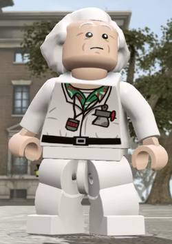 Fun Pack Retour vers le futur Doc Brown - Soluce LEGO Dimensions