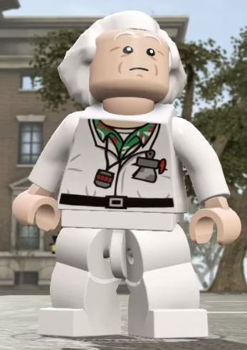 Lego dimensions doc brown top
