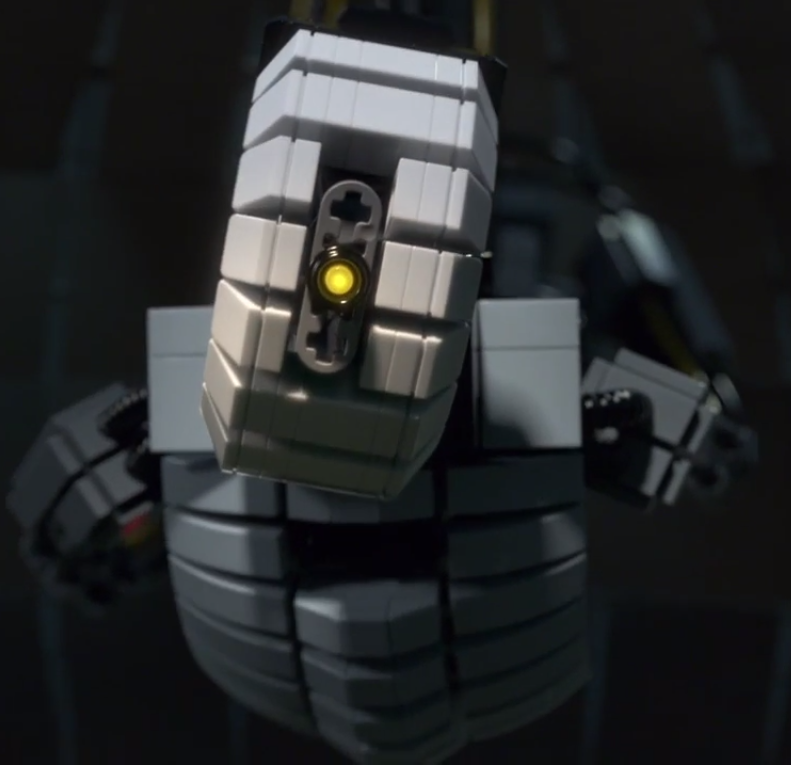 portal 2 glados lego