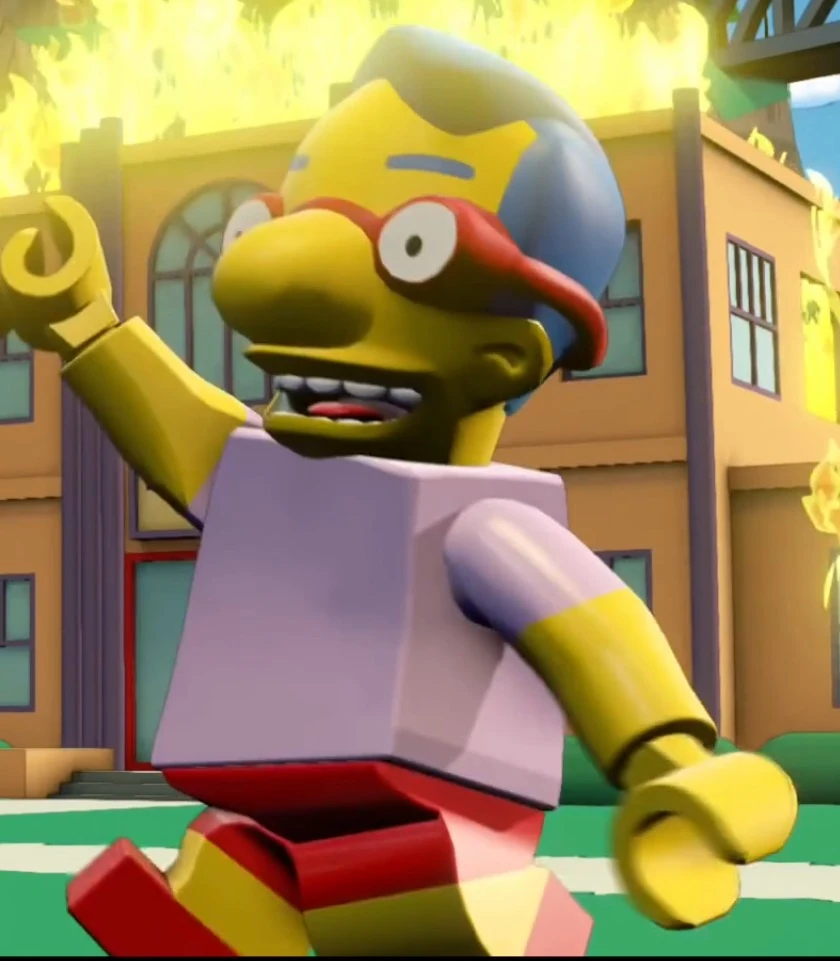 the lego movie milhouse