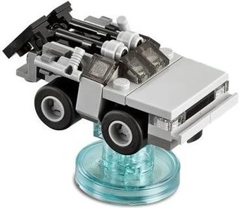 back to the future delorean lego