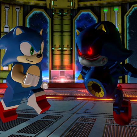 lego robot sonic