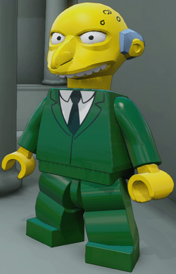 Lego outlet mr burns