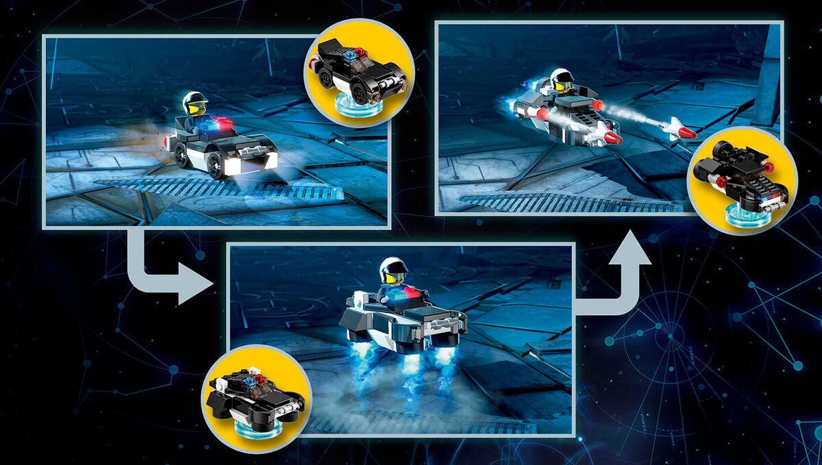 Lego dimensions bad cop car top