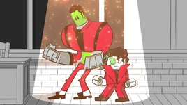 Das Traumtastische Duo mit Michael-Jackson-Outfits