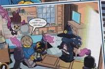 Der Nachtjäger lässt die Albgnome Foogy abführen.