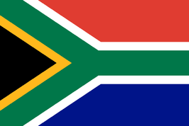 Südafrika-Flagge
