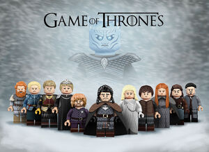 Lego game top of thrones army