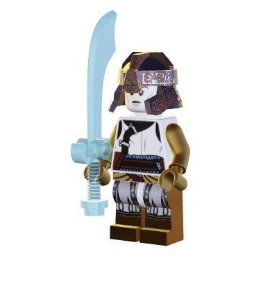 Lego Medieval minifigures - Series 1, 01 - Mage 02 - Elf ex…