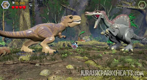 TIRANOSSAURO REX VS ESPINOSSAURO - LEGO Jurassic World