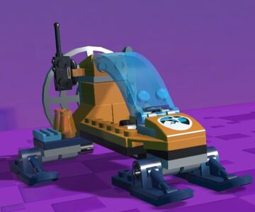 Ice glider clearance