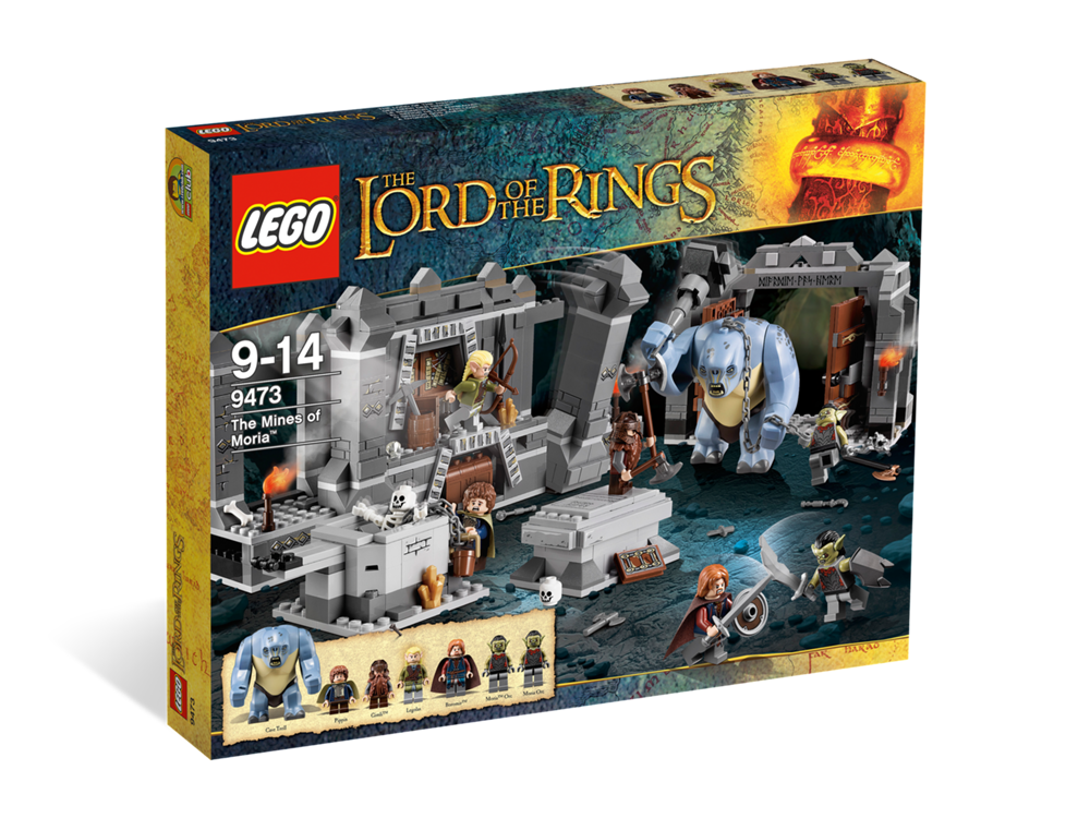 LEGO® custom instructions - The Fellowship of the Ring - Mini Mocs from the  book of The Lord of the Rings