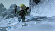 Legolas walking on snow