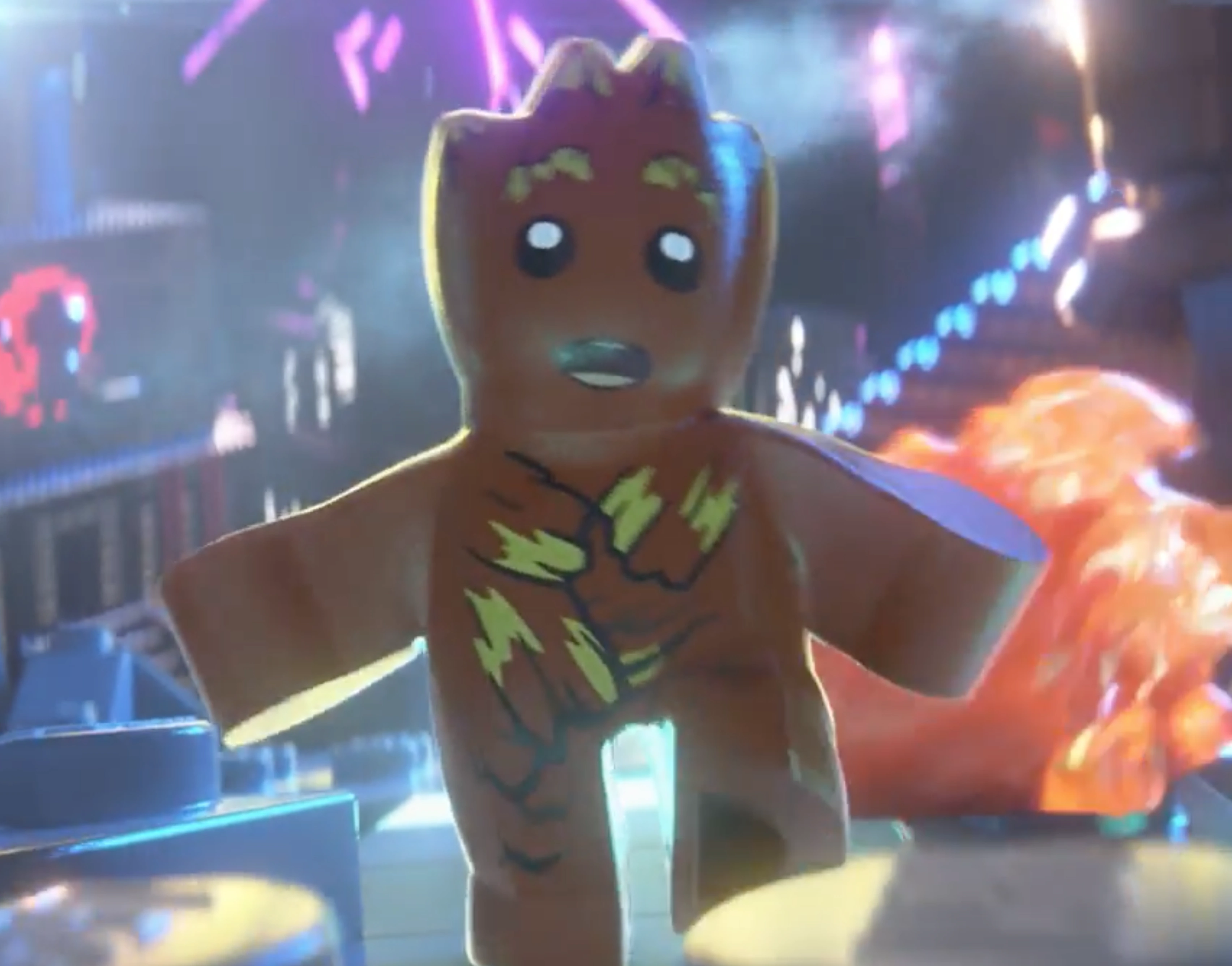 groot lego marvel superheroes 2