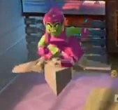 Green Goblin on his Glider