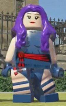 Lego purple hair shop