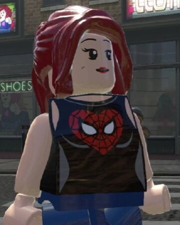 Mary Jane Watson Lego Marvel Superheroes Wiki Fandom