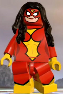 Lego spider woman minifigure hot sale