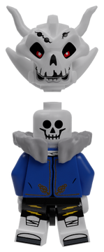 Sans lego figure top