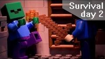 Lego Minecraft Survival Day 2 Lego Minecraft Stop Motion Wikia