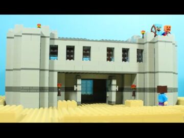 Dan and Tom s Castle Lego Minecraft Stop Motion Wikia Fandom