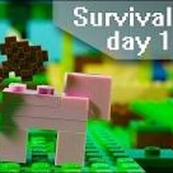 Lego minecraft day 1 cheap