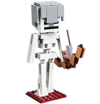 Lego minecraft bigfig skeleton hotsell