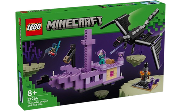 The Ender Dragon and End Ship | LEGO Minecraft Wiki | Fandom The Ender Dragon and End Ship | LEGO Minecraft Wiki | Fandom