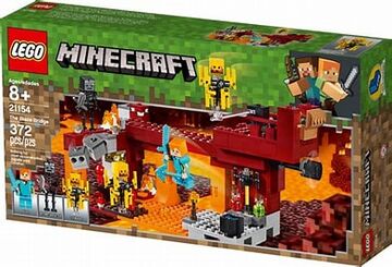 The Blaze Bridge LEGO Minecraft Wiki Fandom