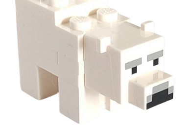 Minecraft polar bear lego new arrivals