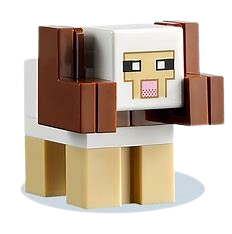 Minecraft sheep lego deals
