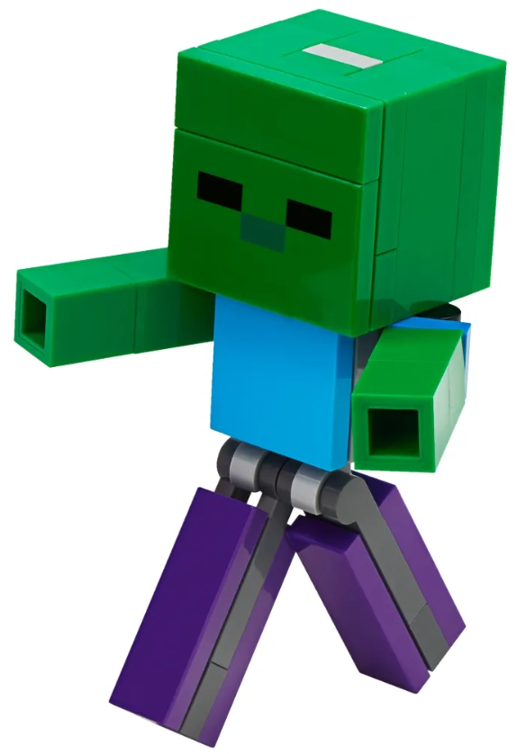 Baby Zombie LEGO Minecraft Wiki Fandom