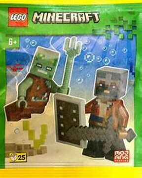 Drowned and Hero LEGO Minecraft Wiki Fandom