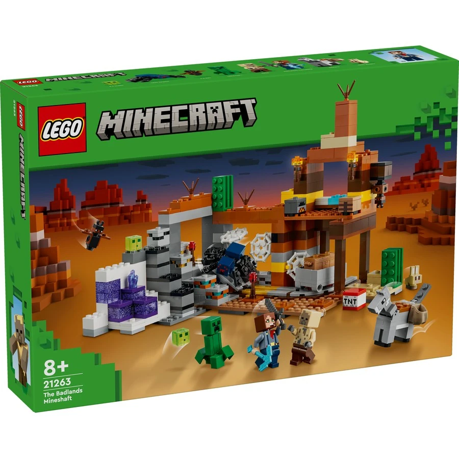 The Badlands Mineshaft | LEGO Minecraft Wiki | Fandom