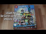 Unboxing- LEGO Ninjago - Die Gärten von Ninjago City (Set 71741)